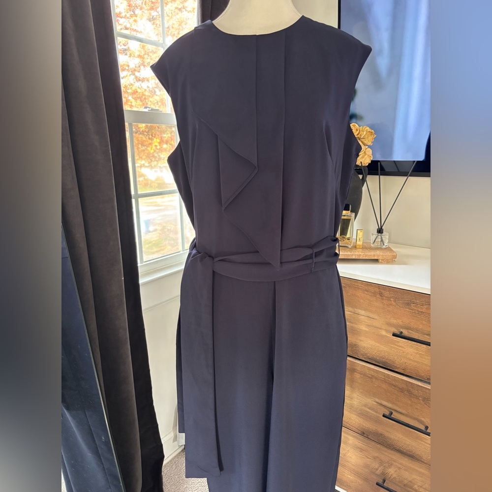 Maggy London Navy Jumpsuit! - Picture 2 of 6
